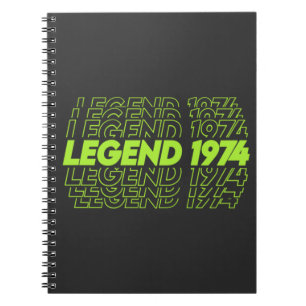 The Birth Of Legends 1974 Notebook