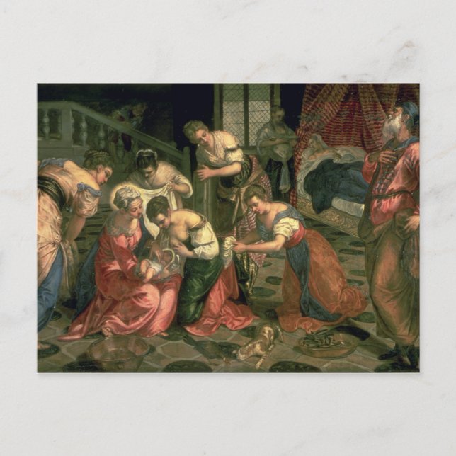 The Birth of St. John the Baptist, 1550-59 Postcard (Front)