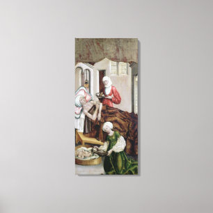 The Birth of St. John the Baptist Canvas Print