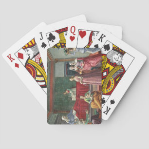 The Birth of St. John the Baptist (fresco) (see al Playing Cards
