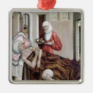 The Birth of St. John the Baptist Metal Ornament