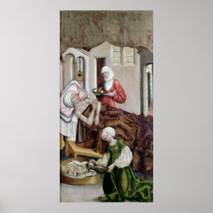 The Birth of St. John the Baptist Poster
