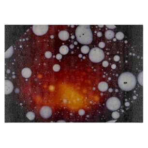 The Birth of Stars in an Abstract Liquid Cutting Board