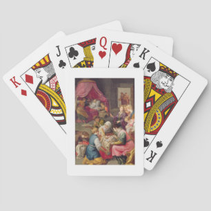 The Birth of the Virgin, 1640 (oil on canvas) Playing Cards