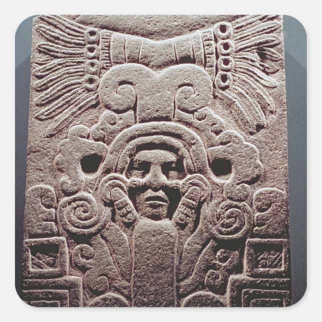 The Birth of Topiltzin , 800-1100 Square Sticker (Front)