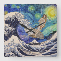 The Birth of Venus at The Great Wave