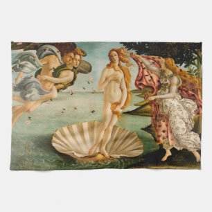 The Birth of Venus   Botticelli Kitchen Towel