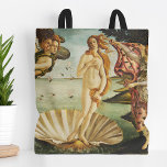 The Birth of Venus | Botticelli Tote Bag<br><div class="desc">Sandro Botticelli’s iconic painting The Birth of Venus depicts the goddess Venus emerging from the sea upon a shell, symbolizing her birth. Surrounded by mythological figures, she is delicately posed, with her long, flowing hair and soft, ethereal expression embodying beauty and grace. The painting is celebrated for its harmonious composition,...</div>