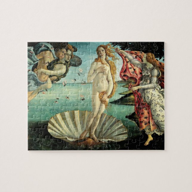 The Birth of Venus by Sandro Botticelli Jigsaw Puzzle (Horizontal)