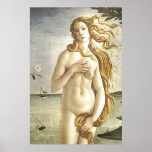 The Birth of Venus by Sandro Botticelli Poster