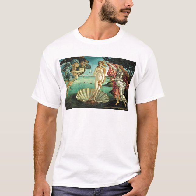 The Birth of Venus by Sandro Botticelli T-Shirt (Front)