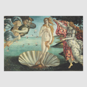 The Birth of Venus by Sandro Botticelli Tissue Paper