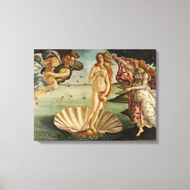 The Birth of Venus Canvas Print (Front)