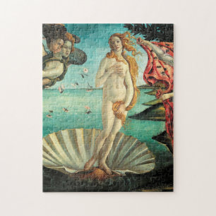 The Birth of Venus - Classic Art by Botticelli Jigsaw Puzzle
