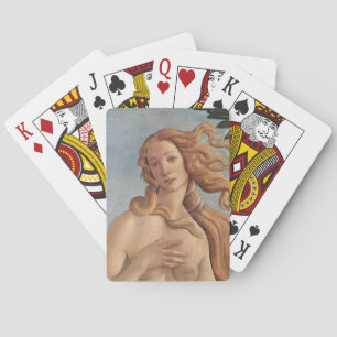 The Birth of Venus (detail) by Sandro Botticelli Playing Cards