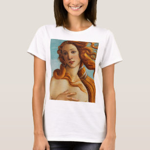 The Birth of Venus (detail), Sandro Botticelli T-Shirt