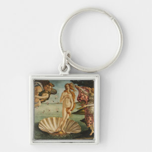 The Birth of Venus Keychain