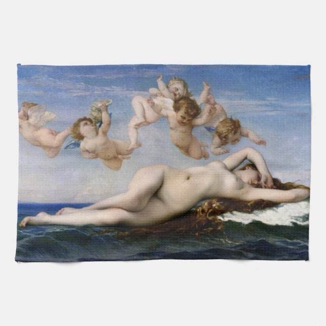 The Birth Of Venus Kitchen Towel (Horizontal)