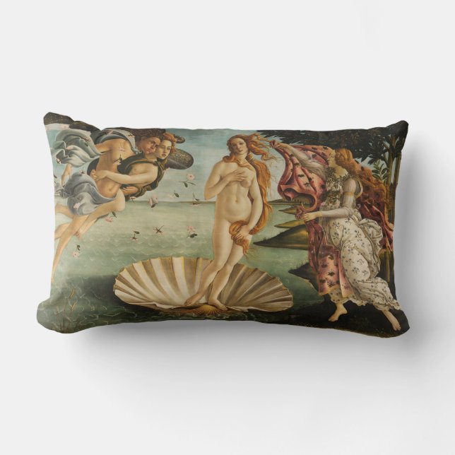 The Birth of Venus  Lumbar Pillow (Front)