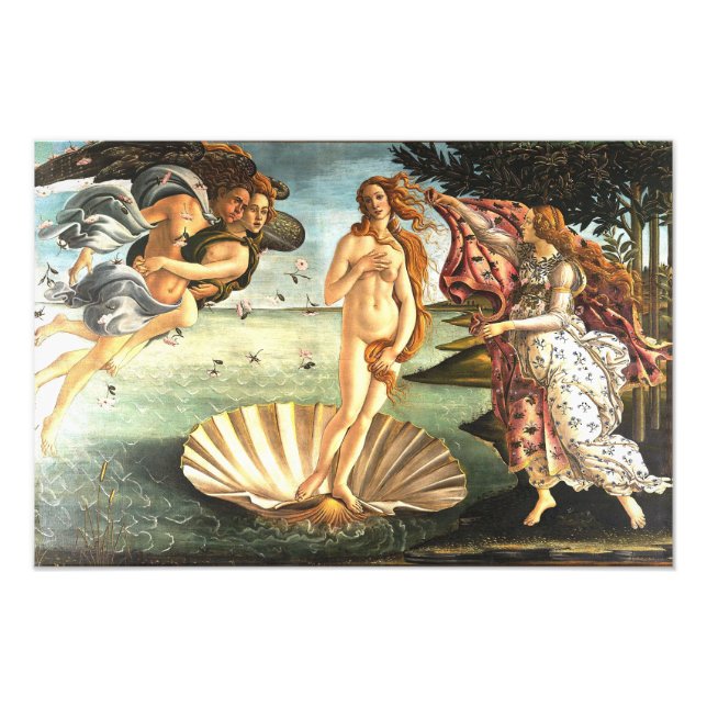 The Birth Of Venus Photo Print (Front)