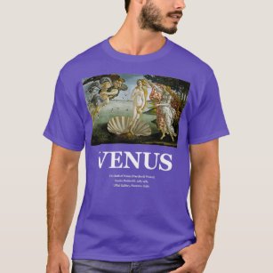 The Birth of Venus Sandro Botticelli 6 T-Shirt