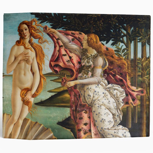 The Birth of Venus, Sandro Botticelli Binder (Front/Spine)
