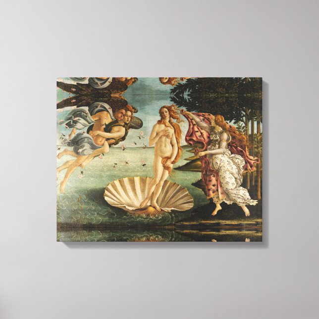 The Birth of Venus - Sandro Botticelli Canvas Print (Front)