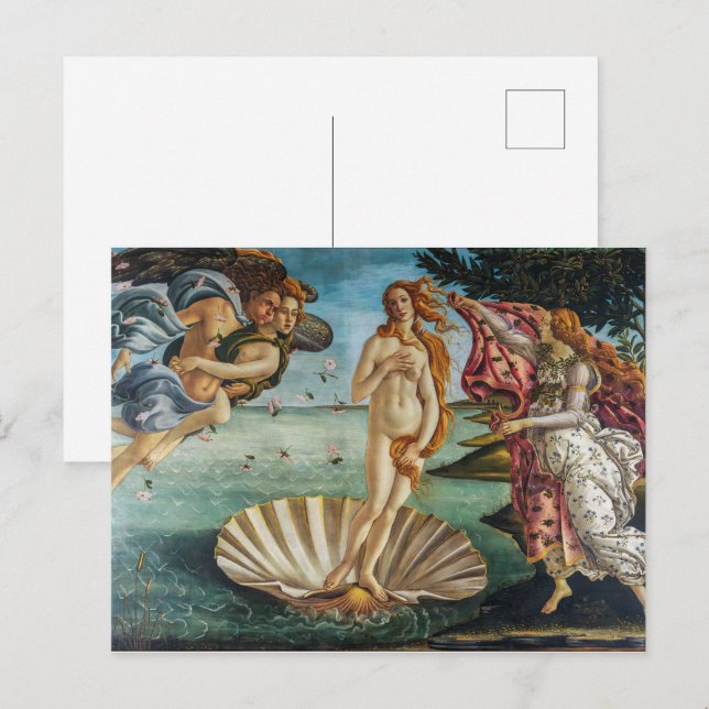 The Birth of Venus | Sandro Botticelli | Postcard (Front/Back)