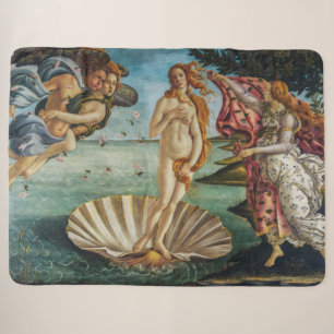 The Birth of Venus   Sandro Botticelli   Sherpa Blanket