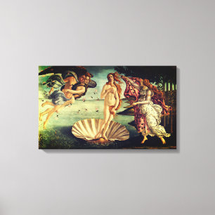 The Birth of Venus - Sandro Botticelli   sound Canvas Print