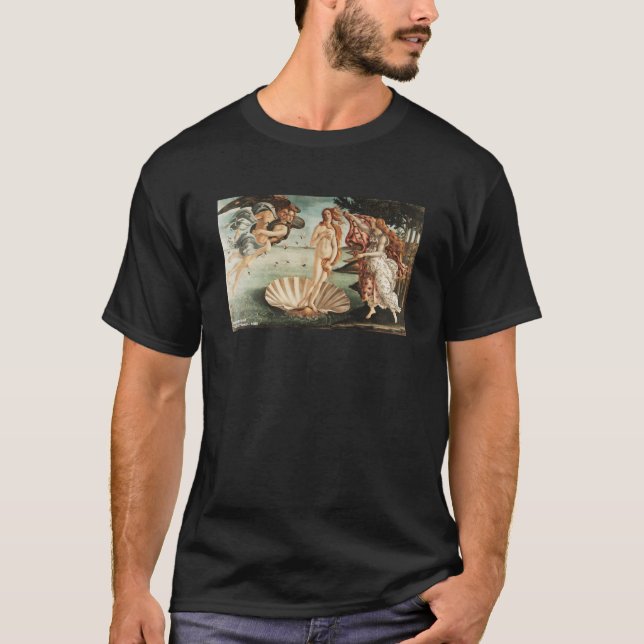 The Birth of Venus Sandro Botticelli u2013 Famous  T-Shirt (Front)