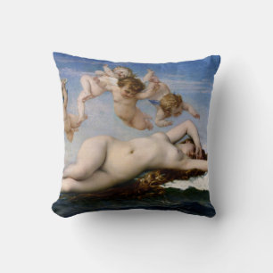 The Birth Of Venus Throw Pillow