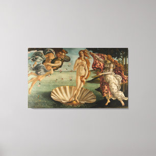 The Birth of Venus (Triptych) Canvas Print