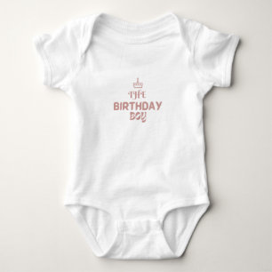 The Birthday Boy Baby Bodysuit