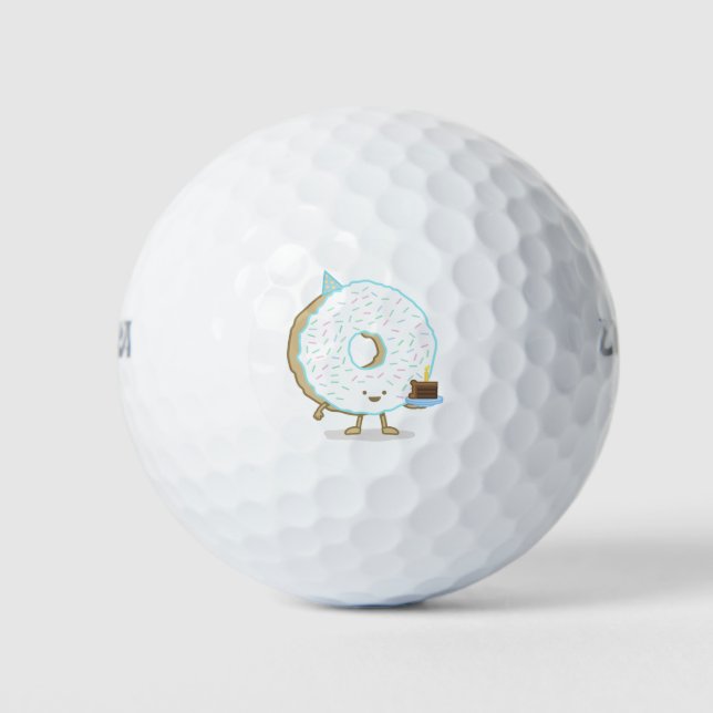 The birthday party doughnut golf balls (Front)