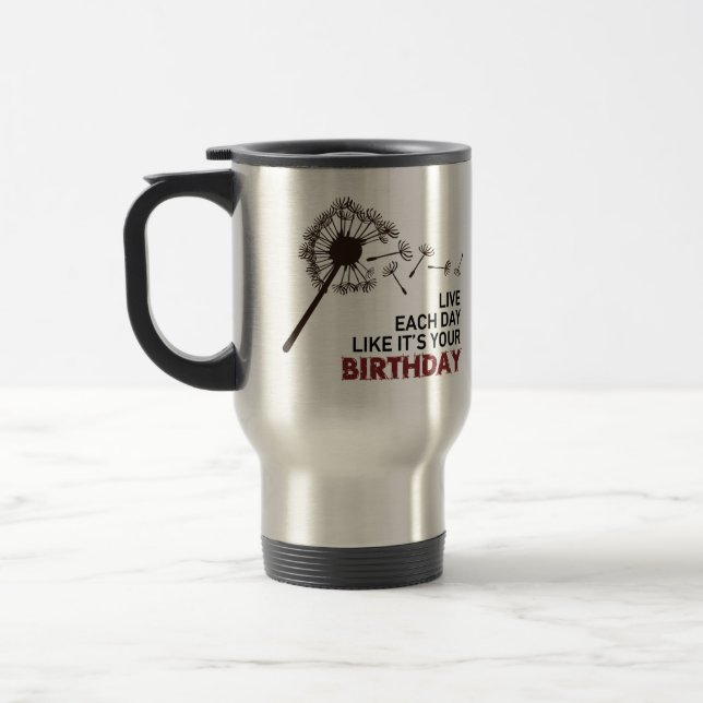 The Birthday Project Mug (Left)