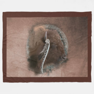 The Bison II - Fleece Blanket
