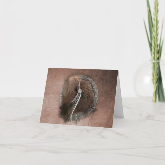 The Bison II - Notecard (Front)