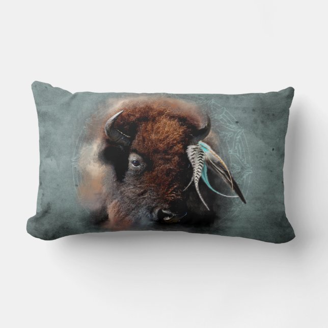 The Bison - Pillow (Front)
