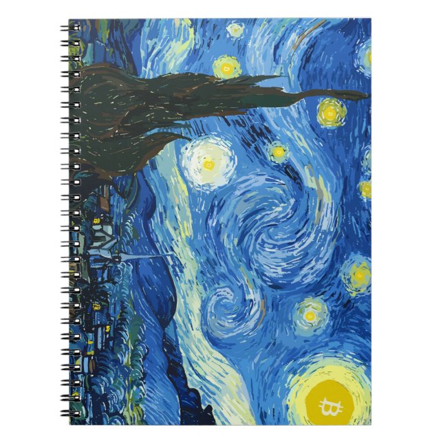 The Bitcoiny Night Notebook (Front)