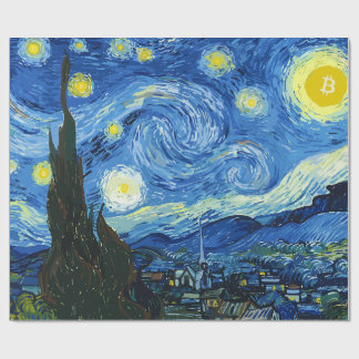 The Bitcoiny Night Wrapping Paper