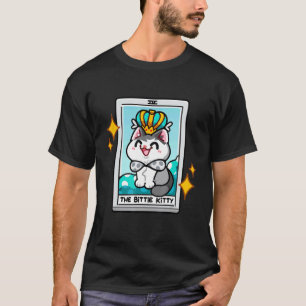 The Bittie Kitty Cute White Cat Happiness Smile Ta T-Shirt