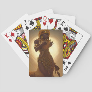 The Black African Queen Art Playing Cards
