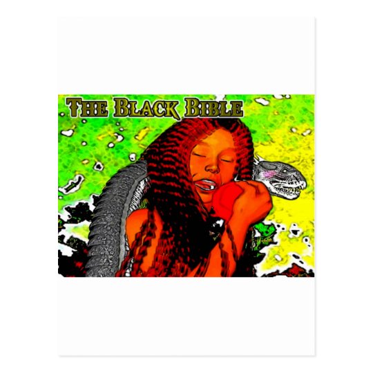 'The Black Bible': Adam & Eve Postcard