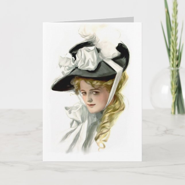 The Black Bonnet Card (Front)