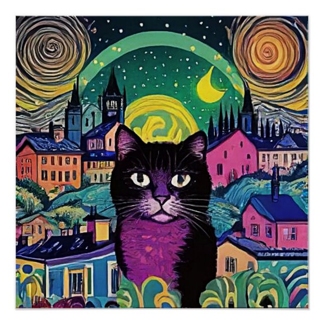 The Black Cat 1 Poster (Front)