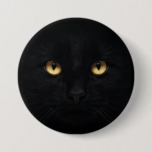 The Black Cat Button
