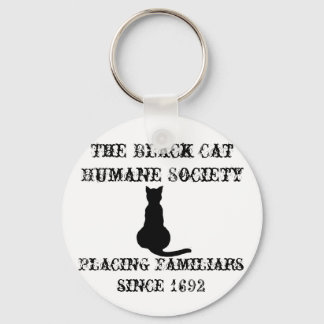 The Black Cat Humane Society Keychain