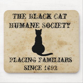 The Black Cat Humane Society Mouse Pad
