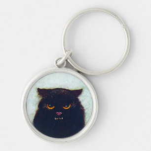 The Black Cat Keychain